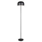 Lampadaire rechargeable moderne noire, Dustin, 2,5W, 3000K LED, gradable en 3 étapes