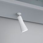 Lampe de table en métal blanche, Remko, 2W, 3000K LED, avec variateur tactile