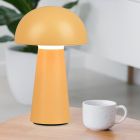 Lampe de table extérieur moderne jaune, Rachelle, 2W, 3000K LED, IP44, gradable en 3 étapes