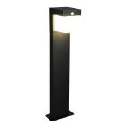 Lampadaire extérieur solaire moderne noir, Kadija, 5,5W, 4000K LED, IP44