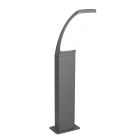 Luminaire extérieur moderne anthracite, Popke, 12,5W, 4000K LED, IP44