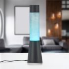 Lampe de table pour enfants moderne noire, Remigius, avec interrupteur