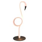Lampe de table design rose, Puk, 6W, 3000K LED, avec interrupteur