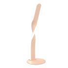 Lampe de table design marronne, Quirinus, 10W, 4000K LED, avec interrupteur