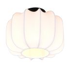 Plafonnier moderne blanc, Metehan