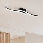 Plafonnier moderne noir, Go, 5W, 4000K LED