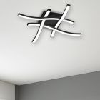 Lampe plafond moderne noire, Go, 5W, 3000K LED