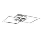 Lampe plafond moderne chromée, Semira, 25W, 4000K LED, gradable en 3 étapes