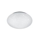 Lampe plafond moderne blanche, Neda, 18W, blanc chaud à froid réglable LED, avec télécommande