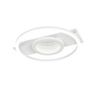 Plafonnier moderne blanc, Sandhia, 16W, 4000K LED