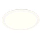 Lampe plafond moderne blanche, Omaima, 17W, 3000K LED