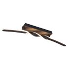 Plafonnier design noir, Quirinus, 18W, 4000K LED