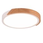 Plafonnier moderne blanc, Nevil, 20W, 3000K LED, gradable en 3 étapes