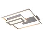 Lampe plafond design nickel, Shun, 22W, 3000K LED