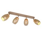 Spot plafond moderne marron, Delana