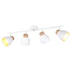 Spot plafond moderne blanc, Riette