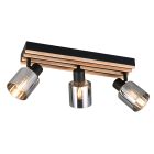 Spot plafond moderne noir, Steije