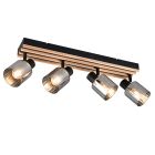 Spot plafond moderne noir, Steije