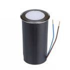 Spot encastré extérieur argenté moderne, Marcus, 1W, 6500K LED, IP67