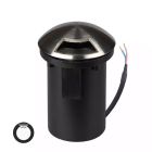 Spot encastré extérieur argenté moderne, Marcus, IP67