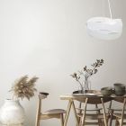 Suspension blanche moderne, Tanno