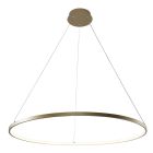 Suspension dorée design, Kubra, 36W, blanc chaud à froid réglable LED