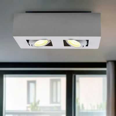 Spot en saillie blanc moderne, Akira