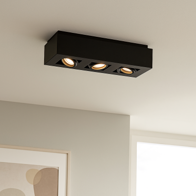 Spot en saillie noir moderne, Akira