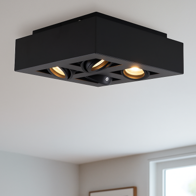 Spot en saillie noir moderne, Akira