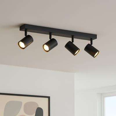 Spot plafond noir moderne, Elena