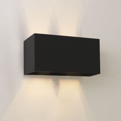 Applique up and down noire moderne, Dion, IP65
