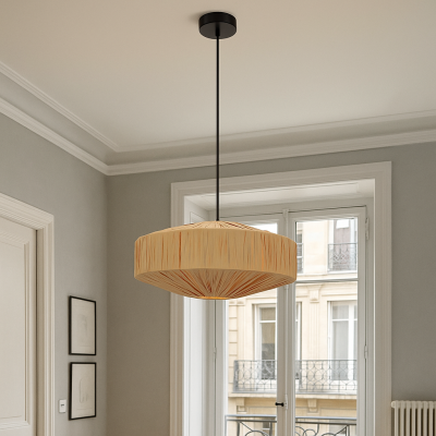 Suspension en papier marronne, Daisy