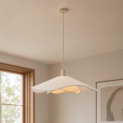 Suspension beige rustique, Mimi