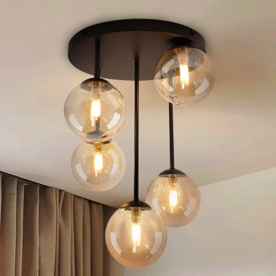 Plafonnier ambre design, Stacy