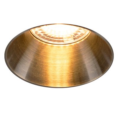 Spot encastré sans bord bronze en aluminium, Sanaz