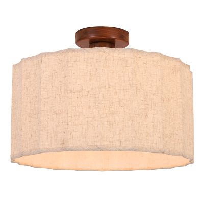 Plafonnier beige rustique, Loulou