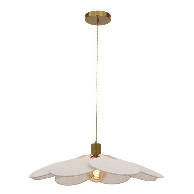 Suspension beige rustique, Nena