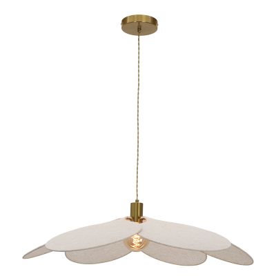Suspension beige rustique, Nena