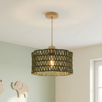 Suspension verte rustique, Mickey