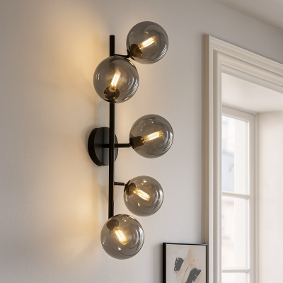 Applique murale grise design, Remo