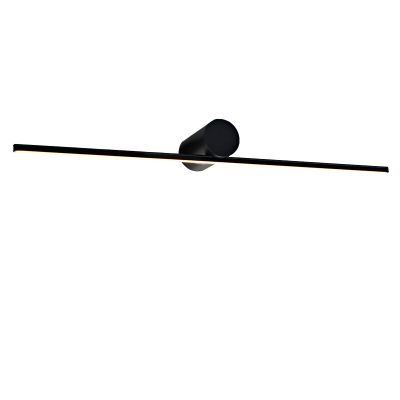 Éclairage miroir noir moderne, Haiko, 8W, 3000K LED, IP44