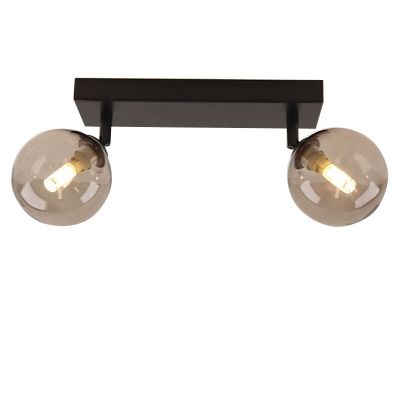 Plafonnier salle de bain ambre moderne, Amer, IP44