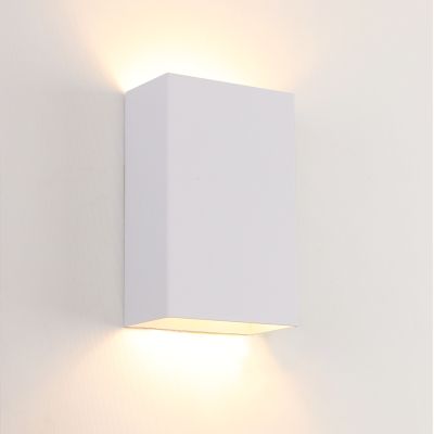 Applique murale blanche moderne, Perry