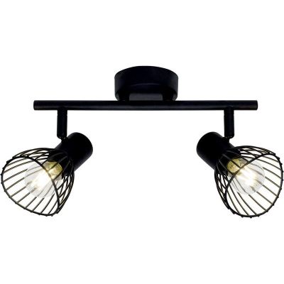 Spot plafond noir industriel, Aina
