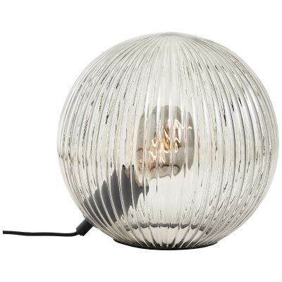 Lampe de table noire design, Widad, avec interrupteur