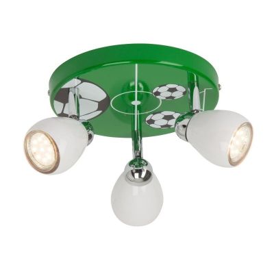 Spot plafond pour enfants multicolore en métal, Carsten, 2,5W, 3000K LED