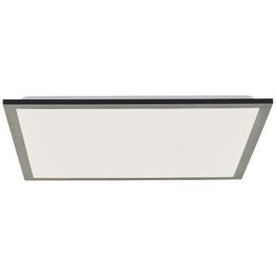 Panneau LED plafonnier noir moderne, Usman, 24W, 4000K LED