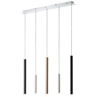 Suspension argentée moderne, Olivia, 4W, 3000K LED