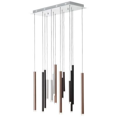 Suspension marronne moderne, Olivia, 4W, 3000K LED