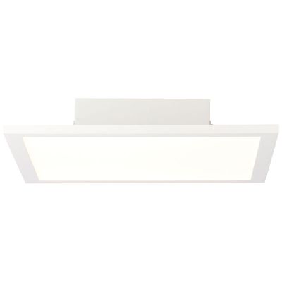 Panneau LED plafonnier blanc moderne, Bojan, 18W, 4000K LED